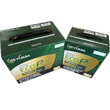 Amazon | GS YUASA ECO.R バッテリー 2個 セット ER-S-110/110D26L +