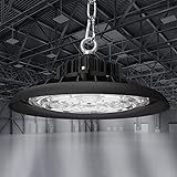 EMITTO UFO High Bay LED Lights 200W Workshop Lamp Industrial Shed Warehouse Factory