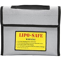 Amazon | LiPo Guard リポバッテリー セーフティーバッグ難燃性