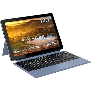 ✨軽量2in1⭐⭐タブレット+キーボード✨ 最新Windows11 FRONTIER】 Windows 11 Proを搭載した10.1型2in1タブレット≪FRT270P
