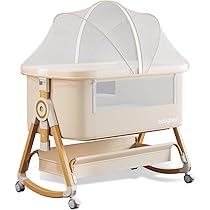 Amazon.co.jp: 【多機能アップグレード版】 ベビーベッド 添い寝