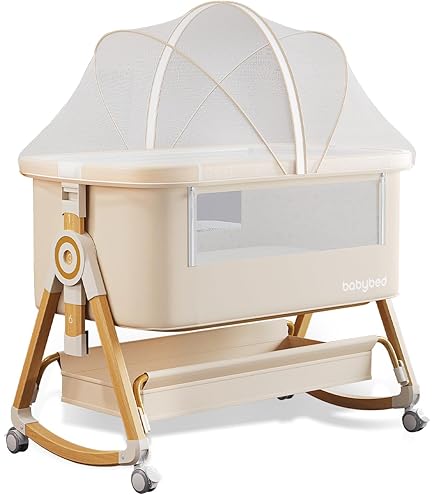 ベビーベッド 5in1 添い寝 折りたたみ 高さ6段調節可能 新生児ベッド Amazon.co.jp: ベビーベッド 5in1 添い寝 折りたたみ 高さ6段調節可能