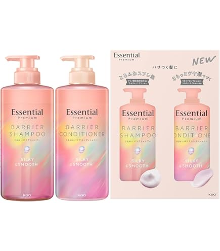 Amazon | 【セット品】エッセンシャル プレミアム バリアシャンプー