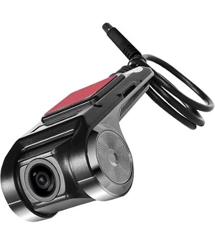 Amazon.co.jp: ATOTO AC-44P4 HD 720P DVR フロントカメラ、140°広角
