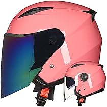 Amazon.co.jp: JK512 バイク ジェット 3/4帽 原付 メンズ