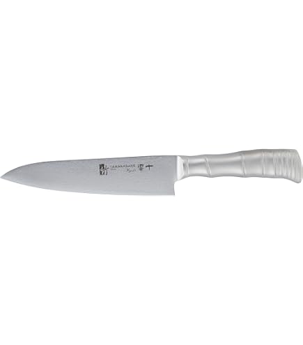 Amazon.co.jp: 片岡製作所 TAMAHAGANE 響十 牛刀 竹 240mm TKT-1104
