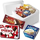 【Amazon.co.jp限定】森永 PARM(パルム) Pino(ピノ) MOW(モウ) アイス詰め合わせセット ＜全44個セット (6種類)＞【森永乳業 公式】 | チョコ キャラメルパンプキン アーモンド バニラ エチオピアモカコーヒー | ア