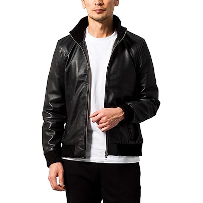 Amazon | [Liugoo Leathers] [リューグーレザーズ] 本革 G-1フライト