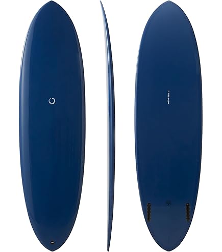 Amazon | nanazero WOOD SKIN サーフボード MID02 ツインピン 6