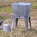 アンティーク調のスタンドタブで雰囲気ある空間作りを♪☆ ☆【DULTON G8597-N Stand tub ダルトン スタンドタブ】アメリカン雑貨