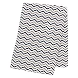 Trend Lab Navy and Gray Chevron Deluxe Flannel Swaddle Blanket by Trend Lab [並行輸入品]
