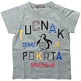 《H28年夏物》 nico hrat(ニコフラート) 製品洗い加工済み 天竺ペンギン半袖Tシャツ 80cm/MG NO.B-260136