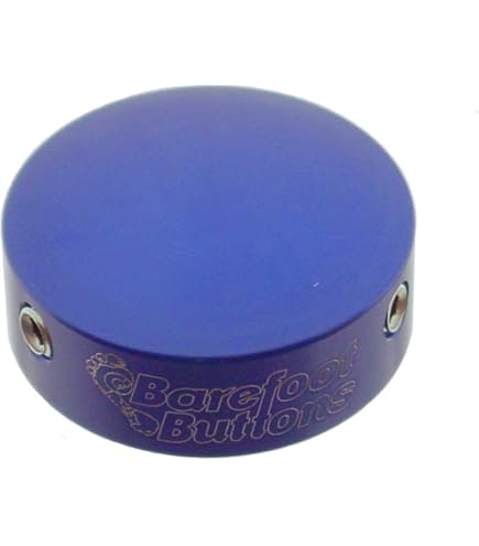 Amazon.co.jp: Barefoot Buttons V1 Silver エフェクターフット