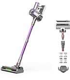 【ほぼ未使用】Laoynd VC8 コードレス掃除機 75Kpa ダニ除去ブラシ Amazon | 掃除機 コードレス【75Kpa真の強力吸引・革新版グリーンLED