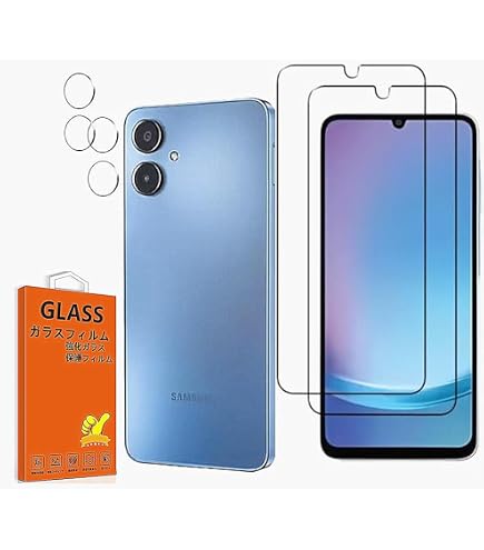 Amazon | 【1枚セット】FOR Galaxy M23 5G 用のガラスフィルム 全面