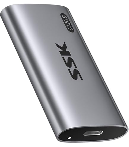 KODAK Portable SSD X200 drive - 512GB with USB-C 3.1 Gen 2