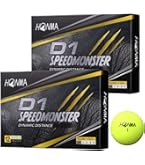 【新品】ホンマ 本間ゴルフ D1 スピードモンスター ゴルフボール 4ダース Amazon | ホンマ ゴルフ ボール D1 SPEED MONSTER スピード