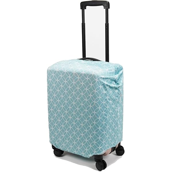 Amazon.co.jp: Ace Suitcase Cover Muffle M Pocket, navy (dot
