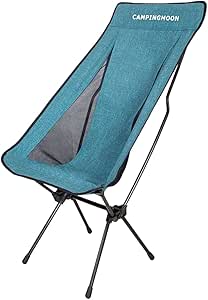 Amazon キャンピングムーン Camping Moon アウトドアチェア ポータブルチェア 椅子 折りたたみ 840dバリスティックポリエステル 7075超々ジュラルミン製 収納袋付き F 01 Camping Moon チェア
