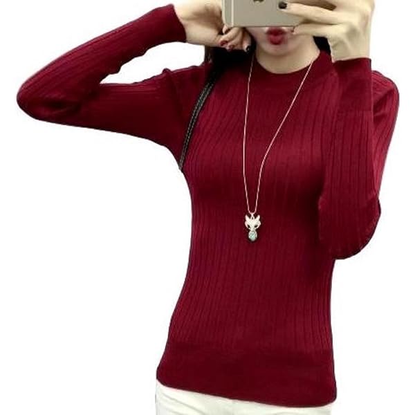 René ❤︎リブ編み 長袖セーター Amazon | [R.O.N shop] （ロンショップ） ワイド リブ ニット