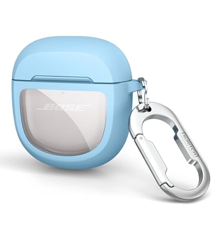 ほぼ新品　BOSE QuietComfort Ultra ライトブルー　イヤホン Amazon.co.jp: Bose QuietComfort Ultra Earbuds LE ノイズ