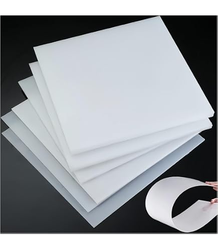 Amazon.co.jp: TIHONORI 白色硬質PPシート 200×400mm（厚さ1–10mm