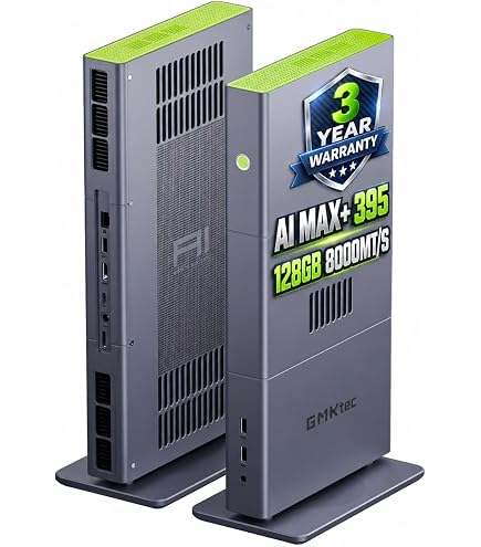 GMKtec EVO-X2 AI Mini PC AMD Ryzen AI Max+ 395 (up to 5.1GHz) Mini