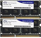 Team ノートPC用メモリ SO-DIMM-DDR3 永久保証 ECOパッケージ (1066Mhz PC3-8500 1.5V 8GBx2)