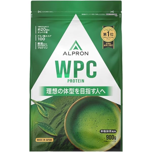 Amazon | アルプロン (ALPRON) ホエイ プロテイン WPC 抹茶風味(チョコ