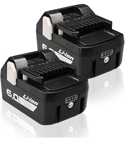 Amazon.co.jp: 日立 18V バッテリー 互換 Hikoki 6.0Ah 二個セット