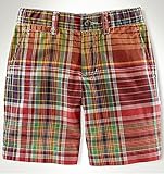 (ポロラルフローレン)POLO RALPH LAUREN コットンハーフパンツ　2T（95cm）レッドマルチ [並行輸入品]