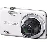 CASIO デジタルカメラ EXILIM EX-ZS27WE 広角26mm 光学6倍ズーム プレミアムオート 1610万画素 ホワイト