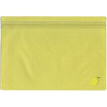 レモンページ、 Amazon | MDS ジッパー式ファイル袋 L レモン 38-025 | 文具ケース