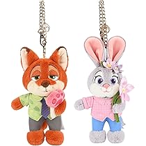 ディズニーストア.jp限定 ジュディ ニック ぬいぐるみキーホルダー ズートピア Amazon.co.jp: ズートピア ニック ジュディ ぬいぐるみ