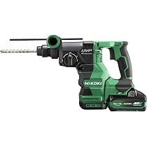 Amazon | HiKOKI(ハイコーキ) 36V 充電式 ロータリハンマドリル SDS 