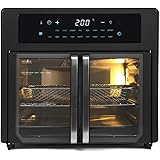 Healthy Choice Digital Air Fryer & Convection Oven | French Doors, 360° Rotation, 90-Min Timer | Three-Layer Cooking, Dual-He