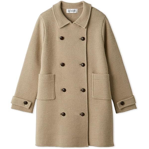 Amazon | [リリーブラウン] ワークディテールショートトレンチコート
