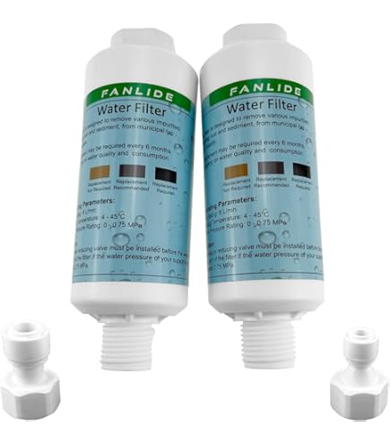 LEIVI Bidet Filter – Premium Water Filtration Cartridge For Bidet Toilets, Translucent Body For Easy Visual Reminder