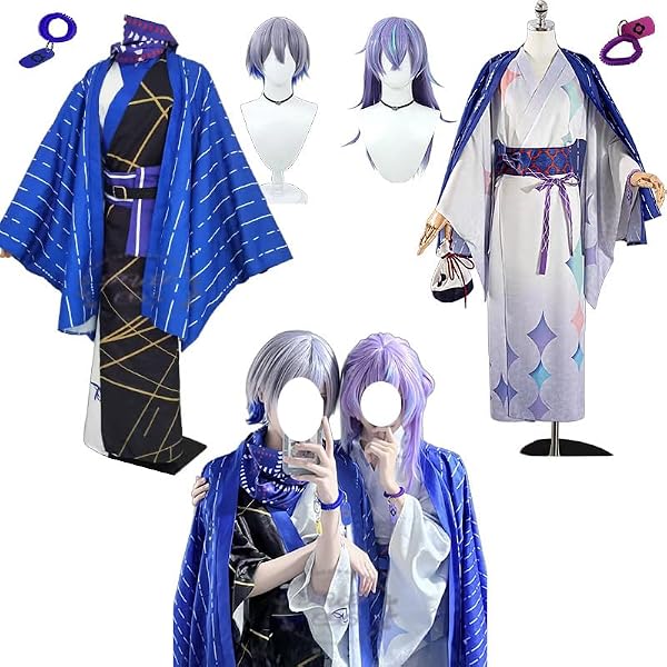 Amazon.co.jp: ｢Lemon COS｣星導ショウ コスプレ衣装 極楽湯 浴衣 星導