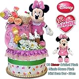 出産祝い ディズニー おむつケーキ スウィーツ・スウィーツ ミニーちゃん カーター 女の子 パンパース Sサイズ