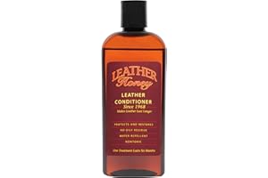 Leather Honey Leather Conditioner, Best Leather Conditioner Since 1968. For Use On Leather Apparel, Furniture, Auto Interiors, Shoes, Bags And Accessories. Non-Toxic!