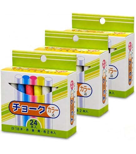 Amazon | 馬印 極太チョーク 【25本入り】 (緑) C906 | チョーク