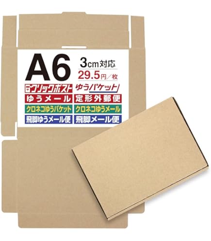 Amazon.co.jp: UNIPACK A6サイズ クリックボックス N式 はがきサイズ