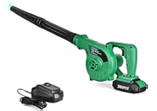 KIMO ブロワー 充電式 延長チューブ付き コードレスブロワー 20V 2000mAh リチウムイオンバッテリー 無段変速 風量調整可能 吹き飛ばしと集塵1台2役 落ち葉 庭掃除 洗車 ノズル1個 ダストバッグ1個 延長チューブ1個 日本語取扱説明