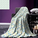 smallbeefly Baby Throw Blanketレトロ新生児アイテムベビーカーRubber DuckミルクボトルピンPyjamasパターン暖かいマイクロファイバーベッドやソファのすべてのシ