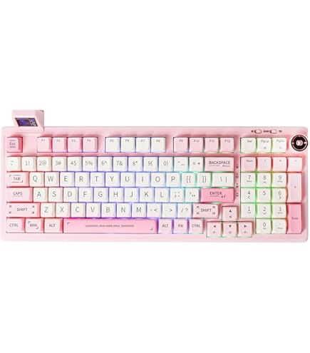 Amazon | KZZI Z98 ワイヤレスゲーミングキーボード OLED