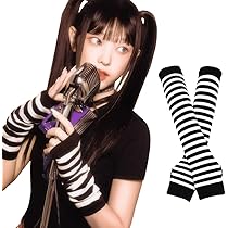 Amazon | [Coollooda] アームウォーマー 地雷系 レディース