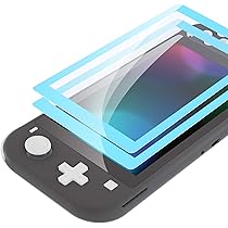 Nintendo Switch Lite 透明な青 Amazon.com: eXtremeRate Transparent Clear Blue DIY