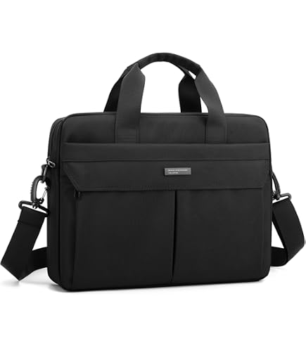 Bombata シボ ビジネス PC ケース 黒 ショルダーストラップ付き 楽天