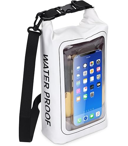 Large Waterproof Phone Case LOKSAK Waterproof Phone Bags (2-Pack